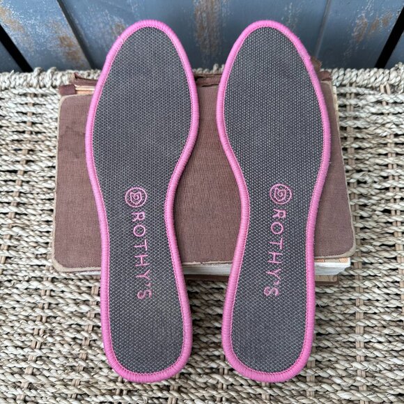 Rothy's The Loafer Linen Double Stitch Sz 9 1/2 - Picture 11 of 16